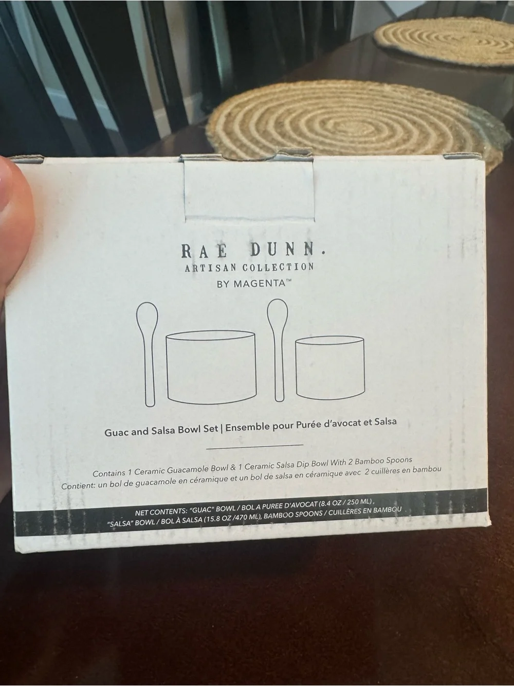 NWT Rae Dunn Salsa Guac Set